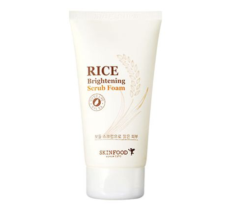 [Skinfood] Rice Brightening Scrub Foam 150ml