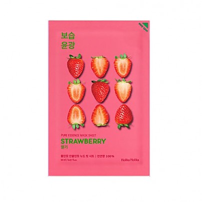 [Holika Holika] Pure Essence Mask Sheet (Strawberry) 20ml