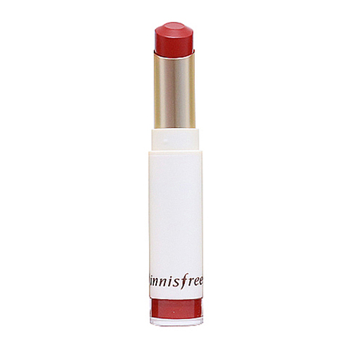 [Innisfree] Real Fit Velvet Lipstick #06 (Camellia Red)