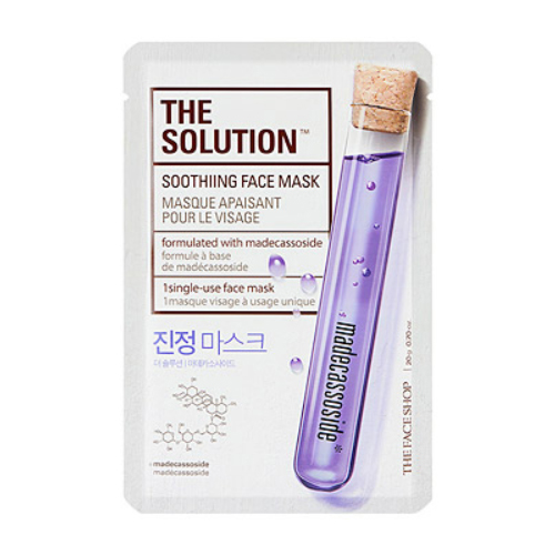[THE FACE SHOP] The Solution Soothing Face Mask