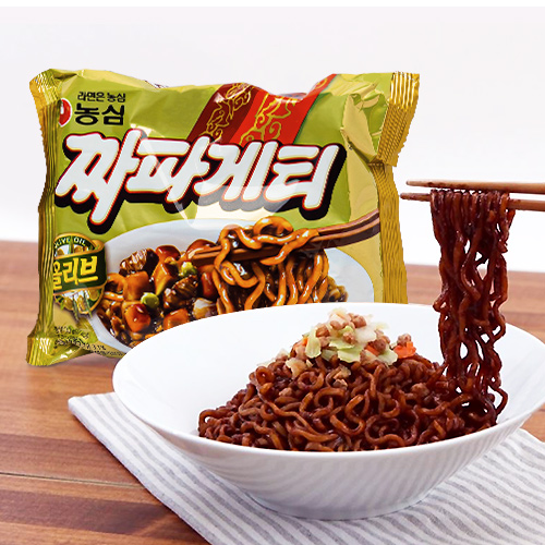 [Nongshim] Chapagetti Chajang Noodle (Black Soybean Paste) (1ea