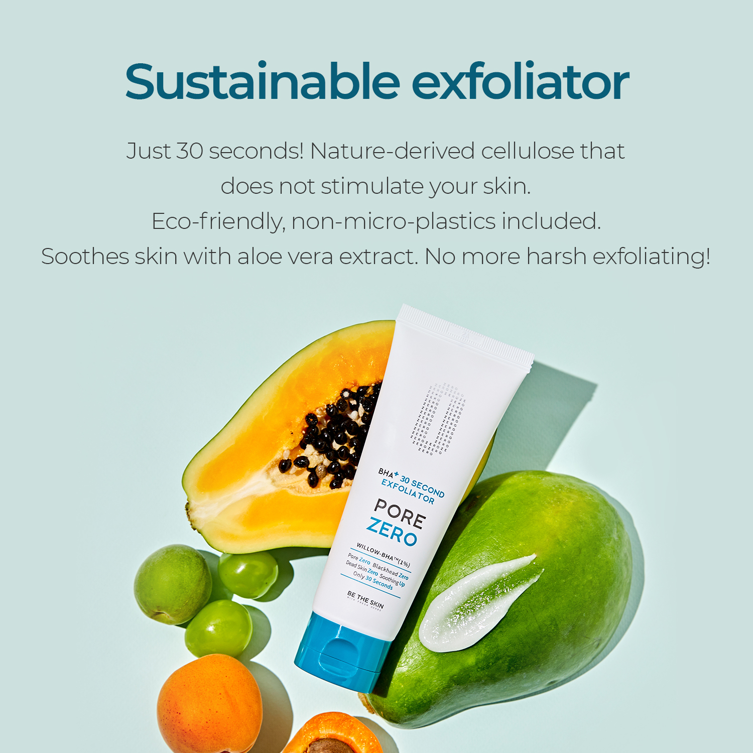 [Be The Skin] BHA+ Pore Zero 30 Second Exfoliator 100g (1656916153) K