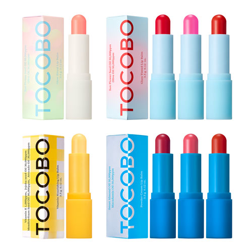 [TOCOBO] Lip balm collection ( 8 colors ) (1662621435) KBeauty