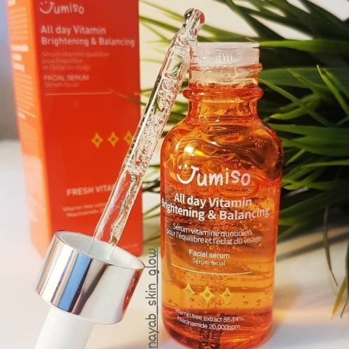 Jumiso All Day Vitamin Brightening & Balancing Facial Serum 30ml Korean Moisturizer