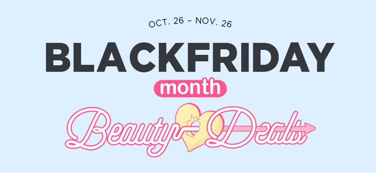 black friday korean skincare