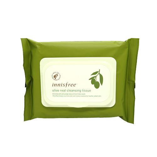 [Innisfree] Olive Real Cleansing Tissue 30ea