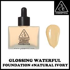 [3CE] Glossing Waterful Foundation (Natural Ivory)