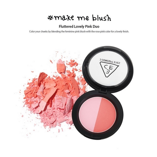 [3CE] Duo Color Face Blush #Make Me Blush