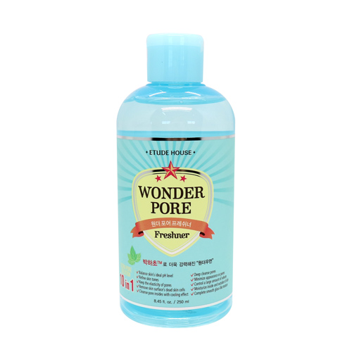 [Etude House] Wonder Pore Freshner, 250ml, Facial Cleansers, (10 in 1, Pore Care, Preventing Enlarged Pores)
