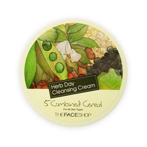 [THE FACE SHOP] Herb Day Cleansing Cream 5 Combined Cereal
