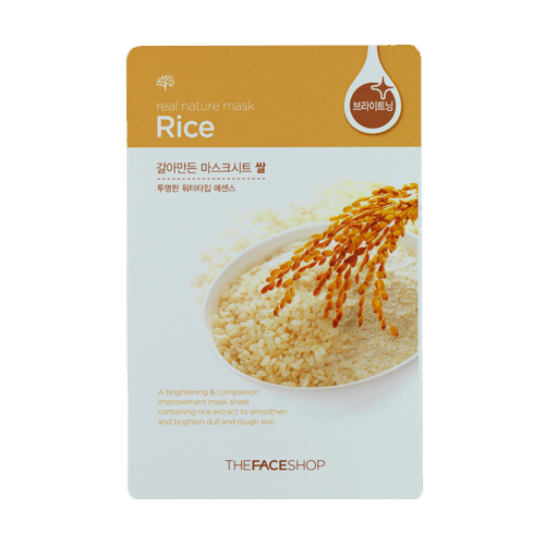 [THE FACE SHOP] Real Nature Mask (Rice) 20g