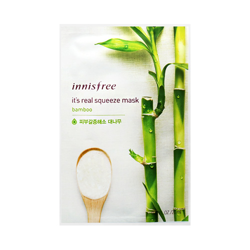 [Innisfree] It's Real Squeeze Mask Sheet (Bamboo) 20ml
