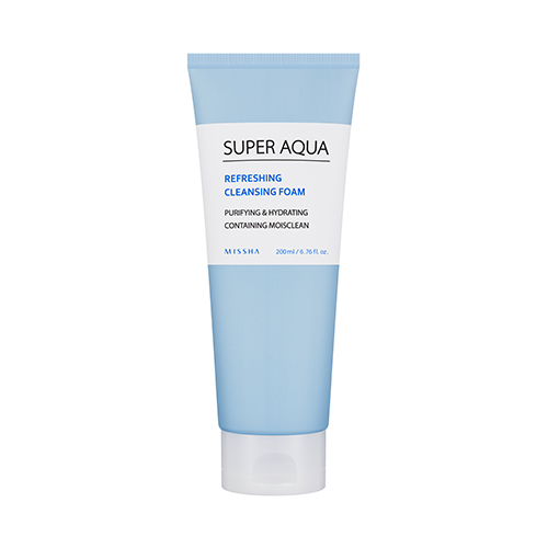 [Missha] Super Aqua refreshing cleansing foam for all type 200ml