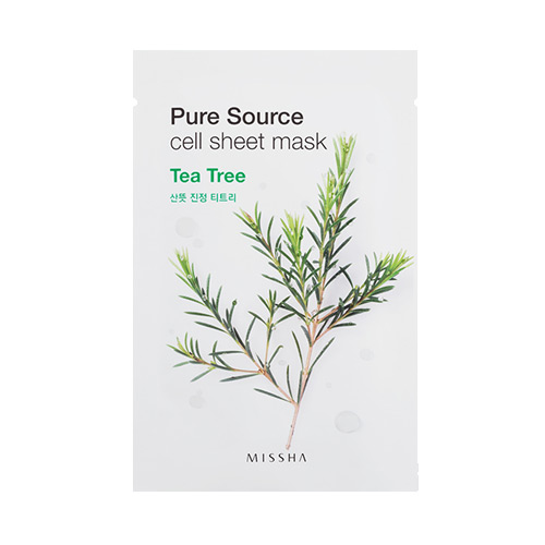 [Missha] Pure Source Cell Sheet mask (Tea Tree)