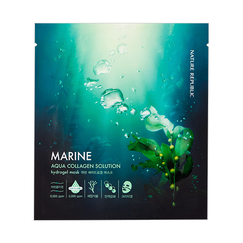 [Nature Republic] Aqua Collagen Marine solution Hydrogel Mask