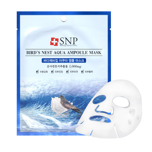 [SNP] Birds Nest Aqua Ampoule Mask 
