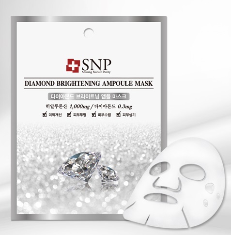[SNP] Diamond Brightening Ampoule Mask (25ml*10pcs)