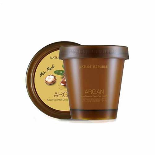[Nature Republic] Argan Essential Deep Care Hair Pack 200ml (Nutritional Care Pack)