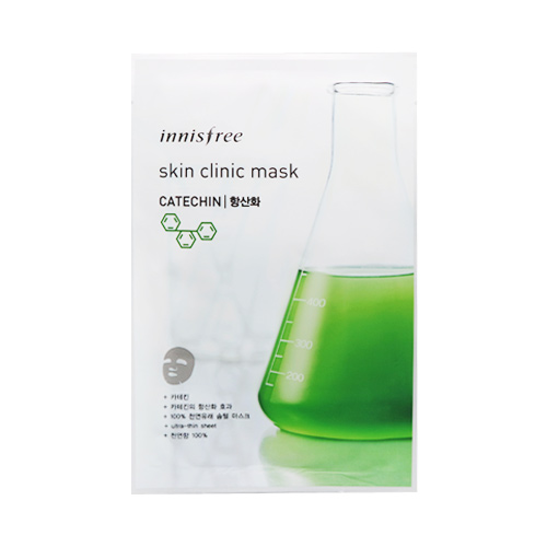 [Innisfree] Skin Clinic Mask Sheet (Catechin) 20ml