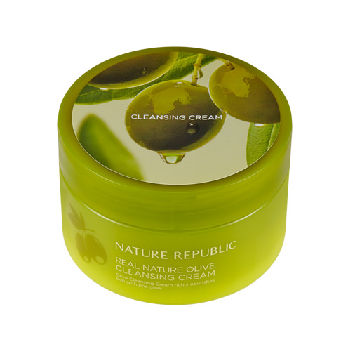 [Nature Republic] Real Nature Cleanser Cream #Olive