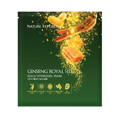 [Nature Republic] Ginseng Royal Silk Gold Hydrogel Mask