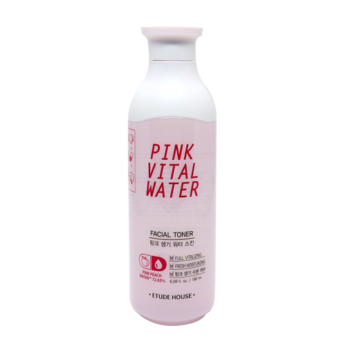 [Etude House] Pink Vital Water Facial Toner (180ml)