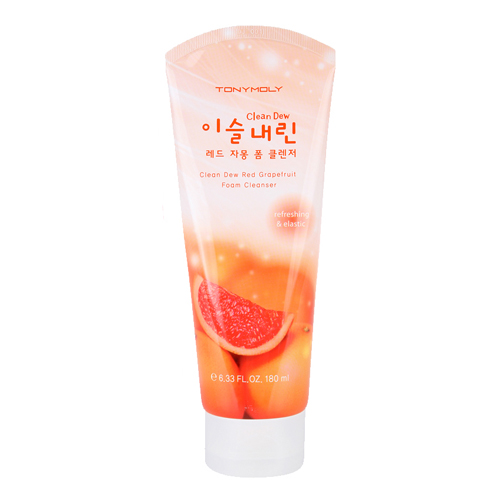 [Tonymoly] Clean Dew Grapefruit Foam Cleanser (180ml)