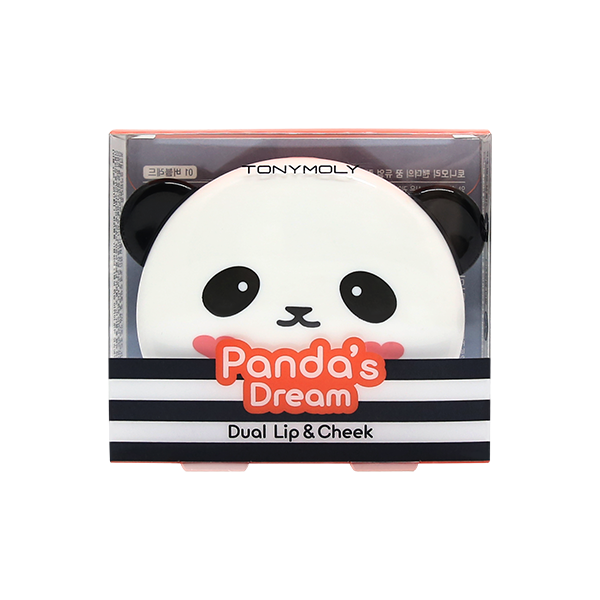 [Tonymoly] Panda's Dream Dual Lip And Cheek #01 Bubble Red