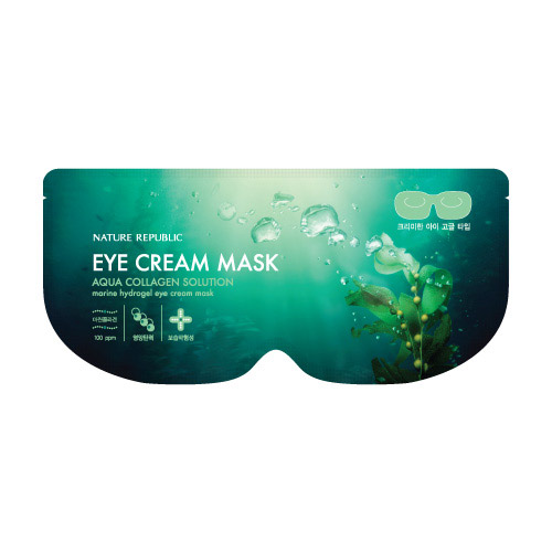 [Nature Republic] Aqua Collagen Solution Marine Hydro Gel Eye Cream Mask