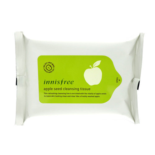 (비사용코드)[Innisfree] Apple Seed Cleansing Tissue (15 sheets)