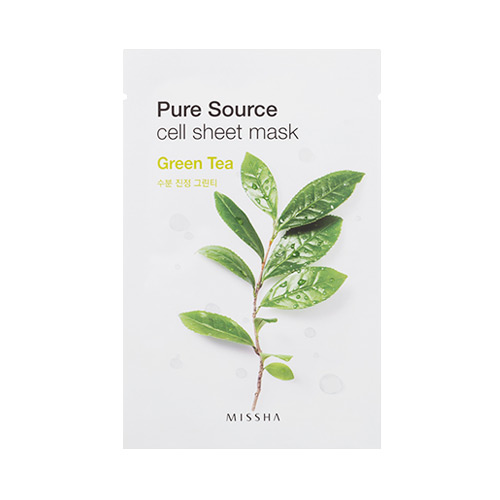 [Missha] Pure Source Cell Sheet Mask (Green Tea)