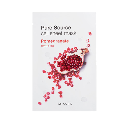 [Missha] Pure Source Cell Sheet Mask (Pomegranate)