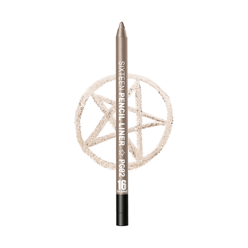 [16 Brand] Pencil Liner PG02 #Champagne Gold