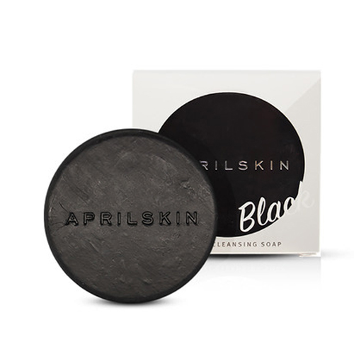 [AprilSkin] Nation's Soap Magic Stone Charcoal Soap Black