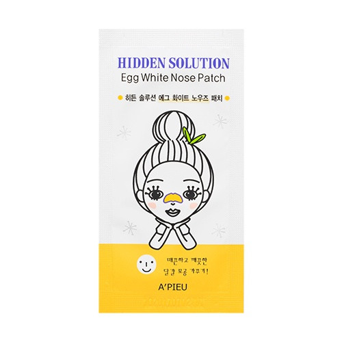 [A'PIEU] Hidden Solution Egg White Nose Patch