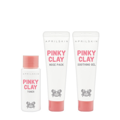[AprilSkin] Pink Clay Nose Pack