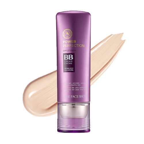 [THE FACE SHOP] Power Perfection BB Cream SPF37 PA+++ #V103 (Pure Beige)