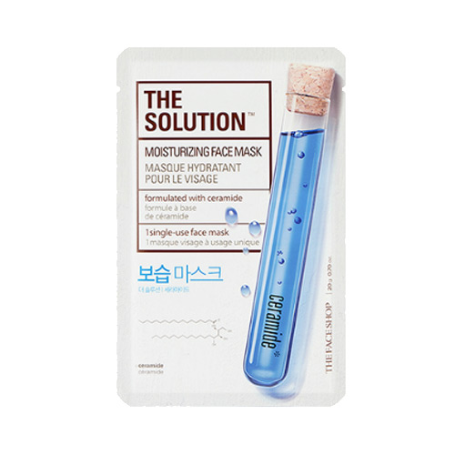[THE FACE SHOP] The Solution Moisturizing Face Mask Sheet 20g