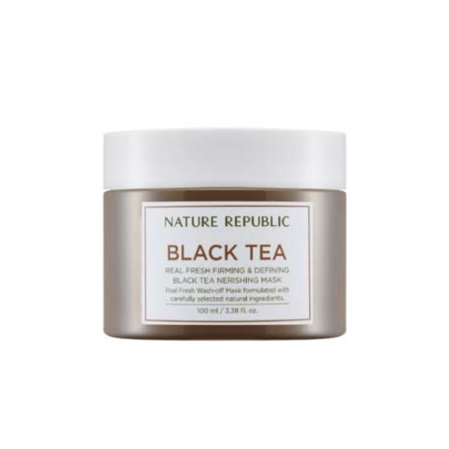 [Nature Republic] Real Fresh Black Tea Nourishing Mask