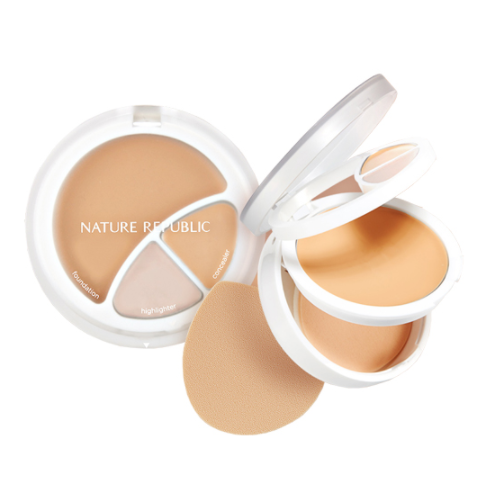 [Nature Republic] Provance Intense Cover 3in1 Stroving Foundation #02 (Natural Beige)