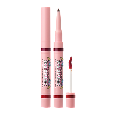 [3CE] Studio Velvet Cream Lip & Pencil #Desperado