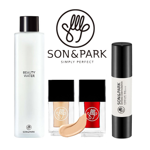 [SON&PARK] Beauty Water Set (Beauty Water 340ml + Concealer Cube #21 +Air Tint Lip Cube #01 + Foundation #21)