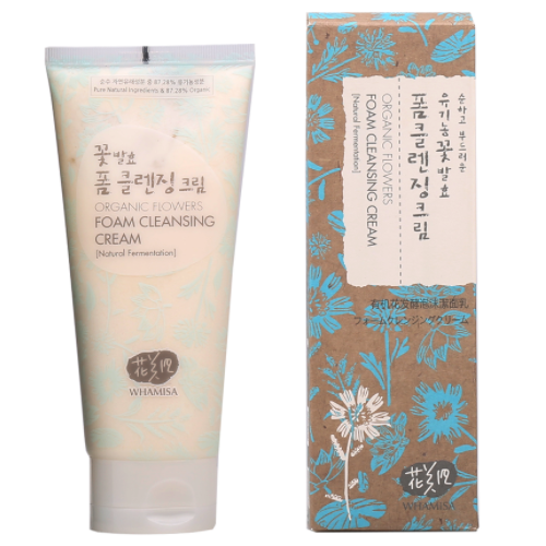 [WhaMiSa] Organic Flowers Form Cleansing Cream