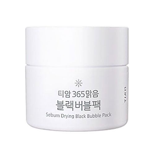 [Tiam] Sebum Drying Black Bubble Pack 80ml