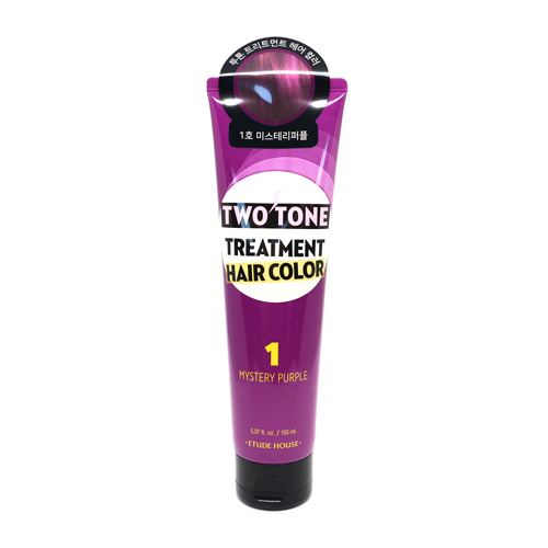 [Etude House] Two Tone Treatment Hair Color #01 (Mystery Purple)