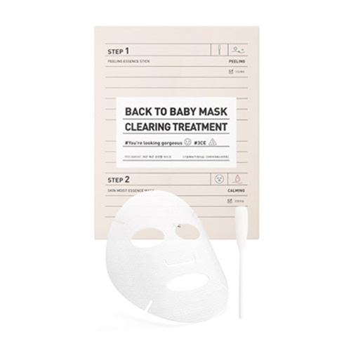 [3CE] Back To Baby Mask 3ea (Clearing Treatment)
