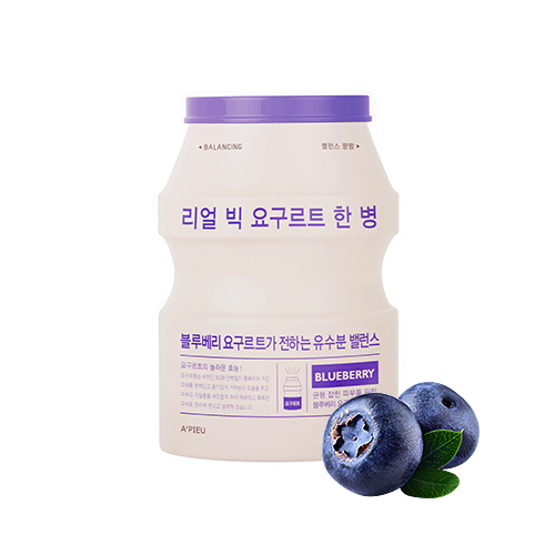 [A'PIEU] Real Big Yogurt One-Bottle (Blueberry)