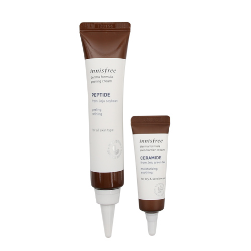 [Innisfree] Derma Formula Peeling Cream Launching Set (With Skin Barrier Cream)