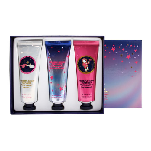 [Etude House] Be My Universe Colorful Scent Perfumed Hand Cream Set (3 Flavor)