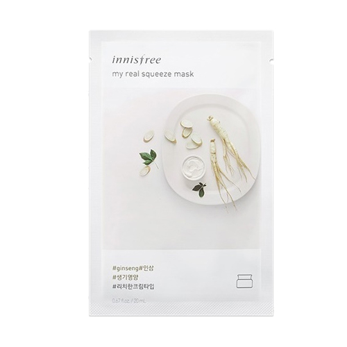 [Innisfree] My Real Squeeze Mask (Ginseng)